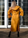 A MELODY COAT IN MARIGOLD
